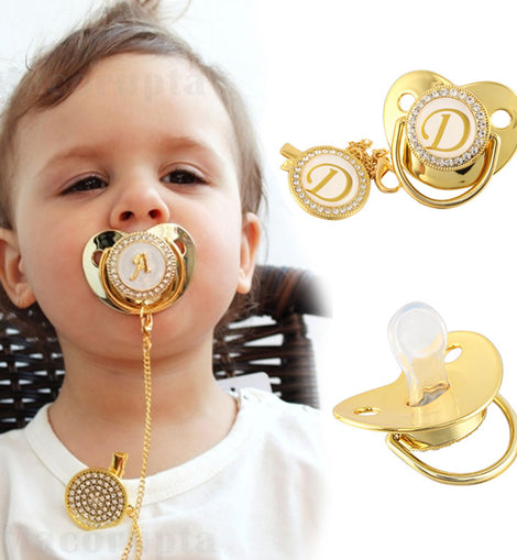 Name Initial Letter Baby Pacifier